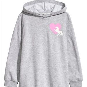 H&M Heart and Unicorn Sweater